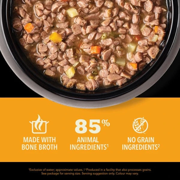 ACANA Chunks in Broth Chicken & Tuna Recipe Canned Cat Food - Grain Free, High Protein Wet Cat Food for Adult & Senior Cats - 5.5oz Can (Pack of 12) - Perfect for Picky Eaters & Mealtime Hydration