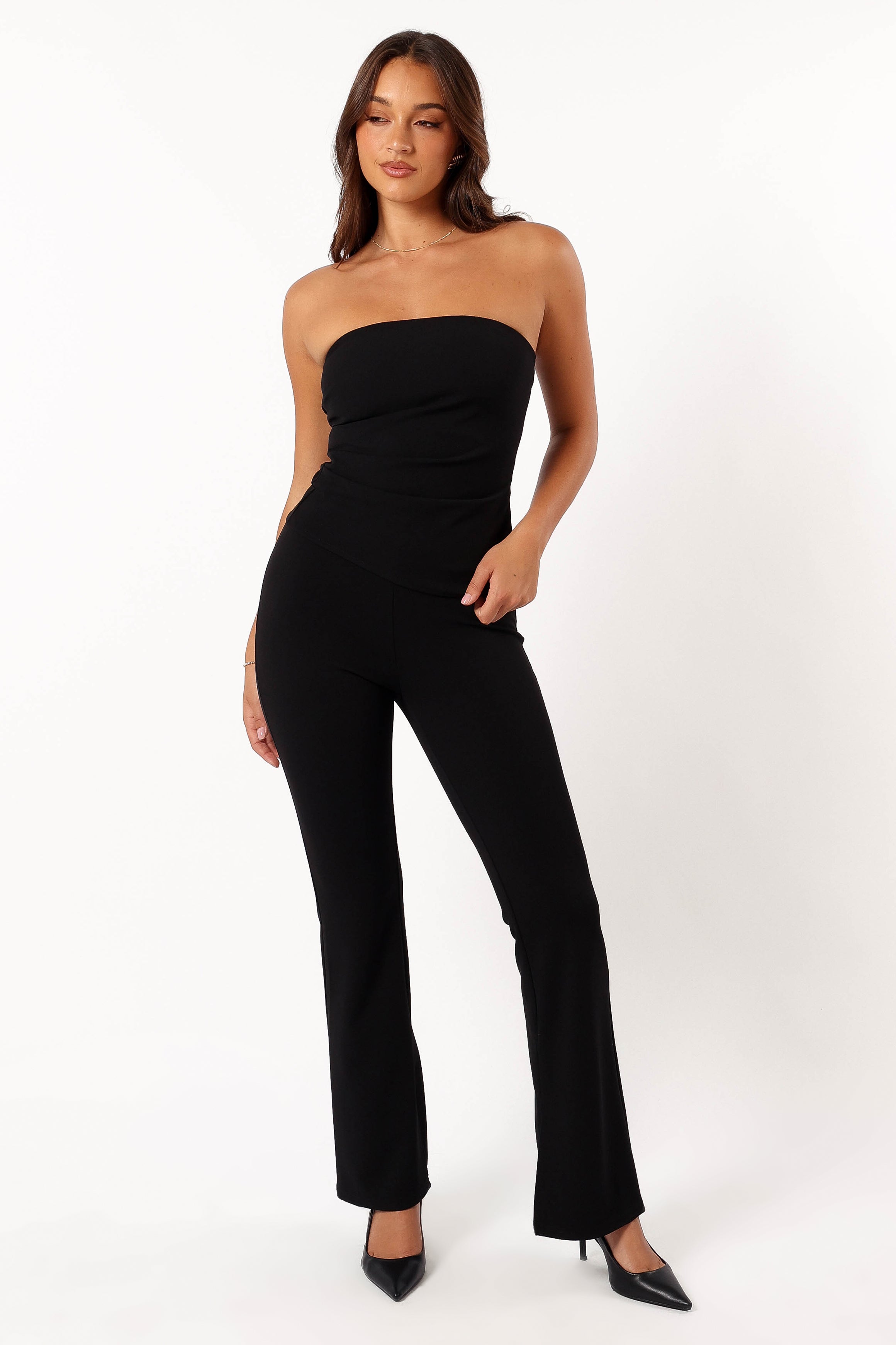Hallie Top - Stylish Black Women's Blouse for Casual Wear & Office Outfits | Trendy & Comfortable