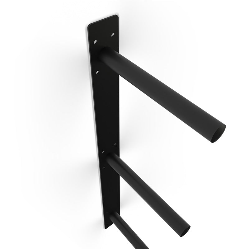 Heavy Duty Bumper Plate Storage Rack - Wall Mounted Weight Plate Organizer for Home Gym, CrossFit & Powerlifting Training