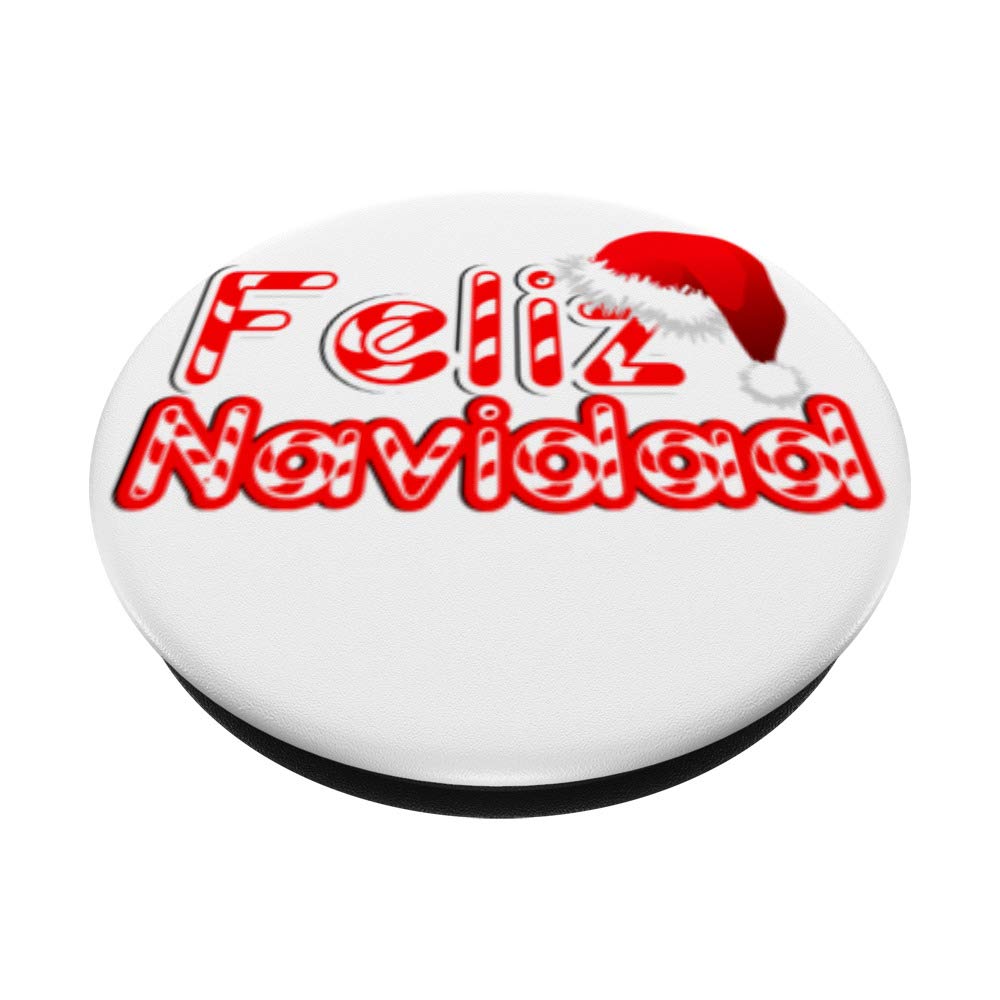 Feliz Navidad Phone Grip - Festive Christmas Graphic Phone Holder for iPhone & Samsung - Perfect Holiday Gift & Party Accessory