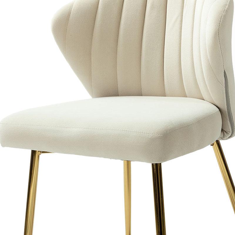 Aruna Side Chair Set - Modern Dining Chairs for Kitchen, Living Room & Office - 2-Piece Wooden Accent Chairs with Cushion - Perfect for Small Spaces, Breakfast Nook & Home Decor