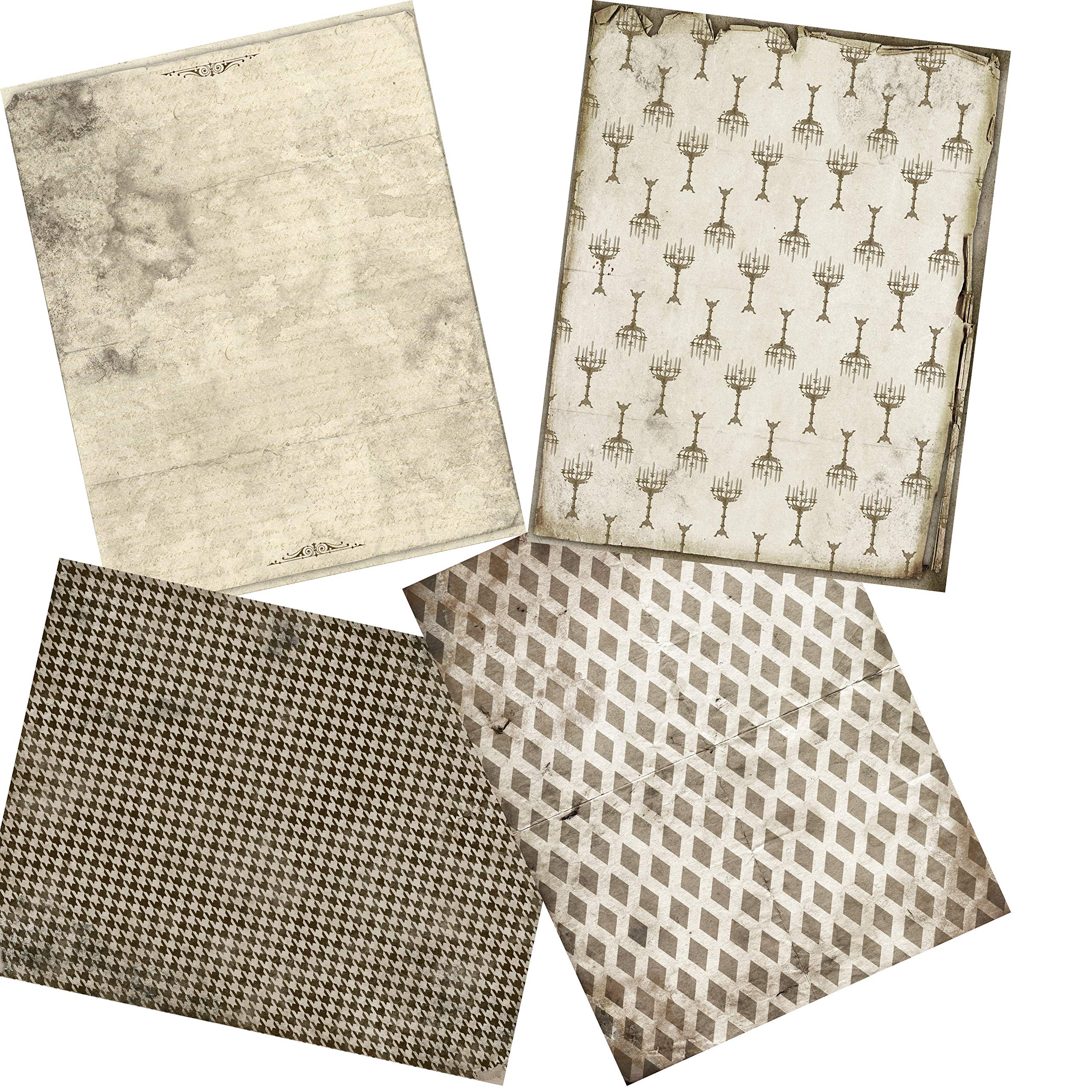 Haunted House Journal Paper Pack - Scrapbook Paper for Halloween DIY Crafts, Bullet Journaling, and Spooky Decorations | EZ Journal 7082