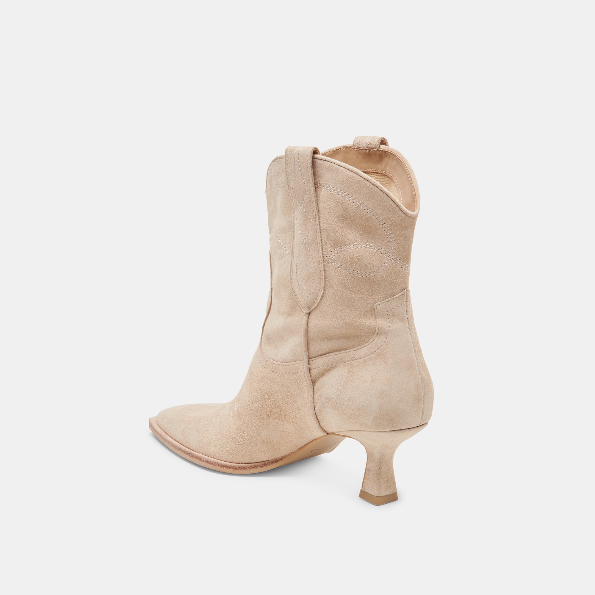 **Angel Booties Dune Suede - Soft & Stylish Baby Shoes for Newborns, Infants & Toddlers - Perfect for First Steps, Photo Shoots & Special Occasions**