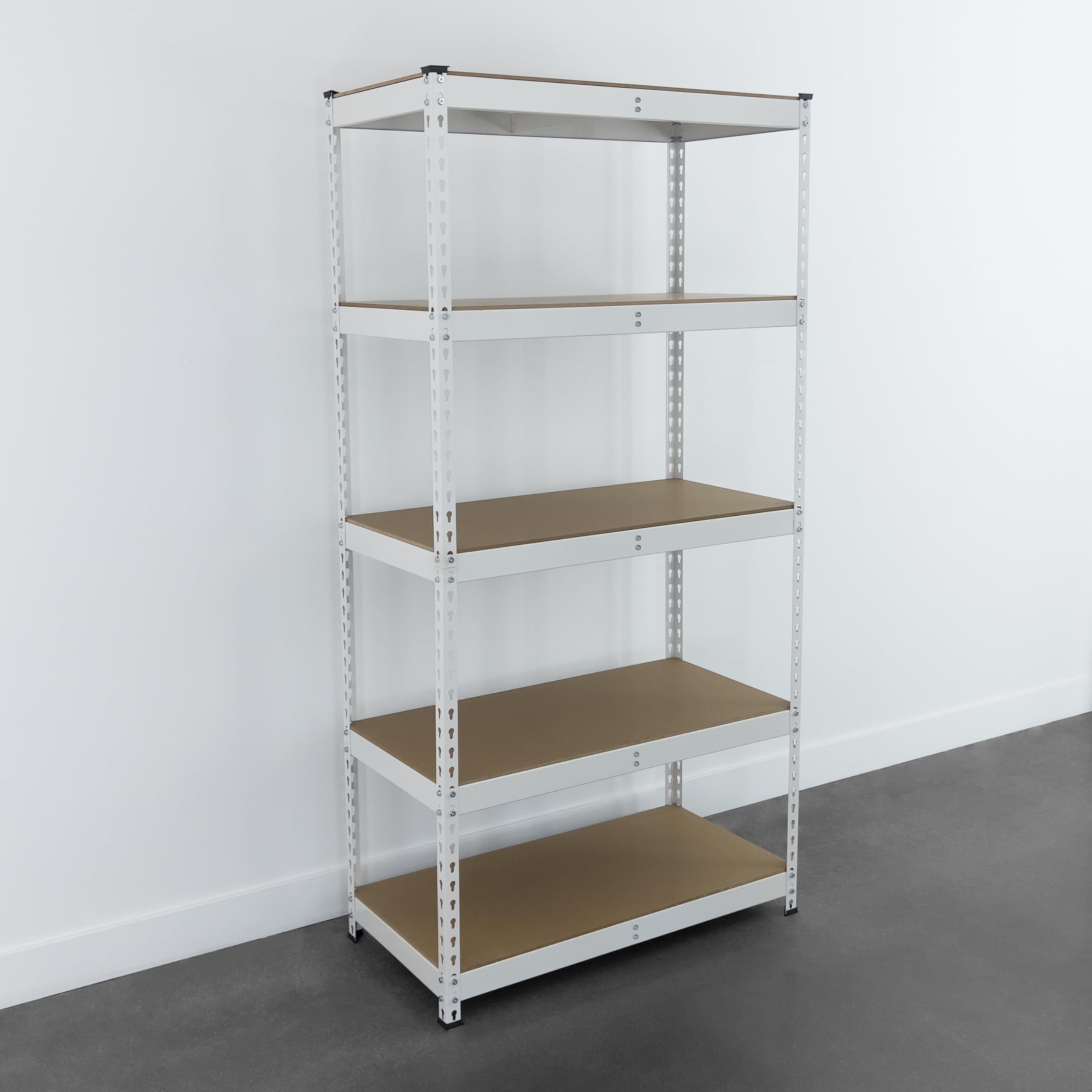 MonsterRax 5-Tier Heavy Duty Steel Garage Shelving Unit - 18
