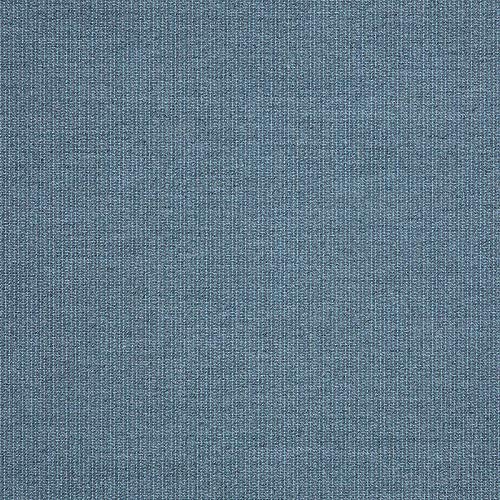 Premium Sunbrella Indoor/Outdoor Square Pillow Covers (Set of 2) - Waterproof & Fade-Resistant Denim Blue Decorative Throw Pillows for Patio, Poolside & Living Room