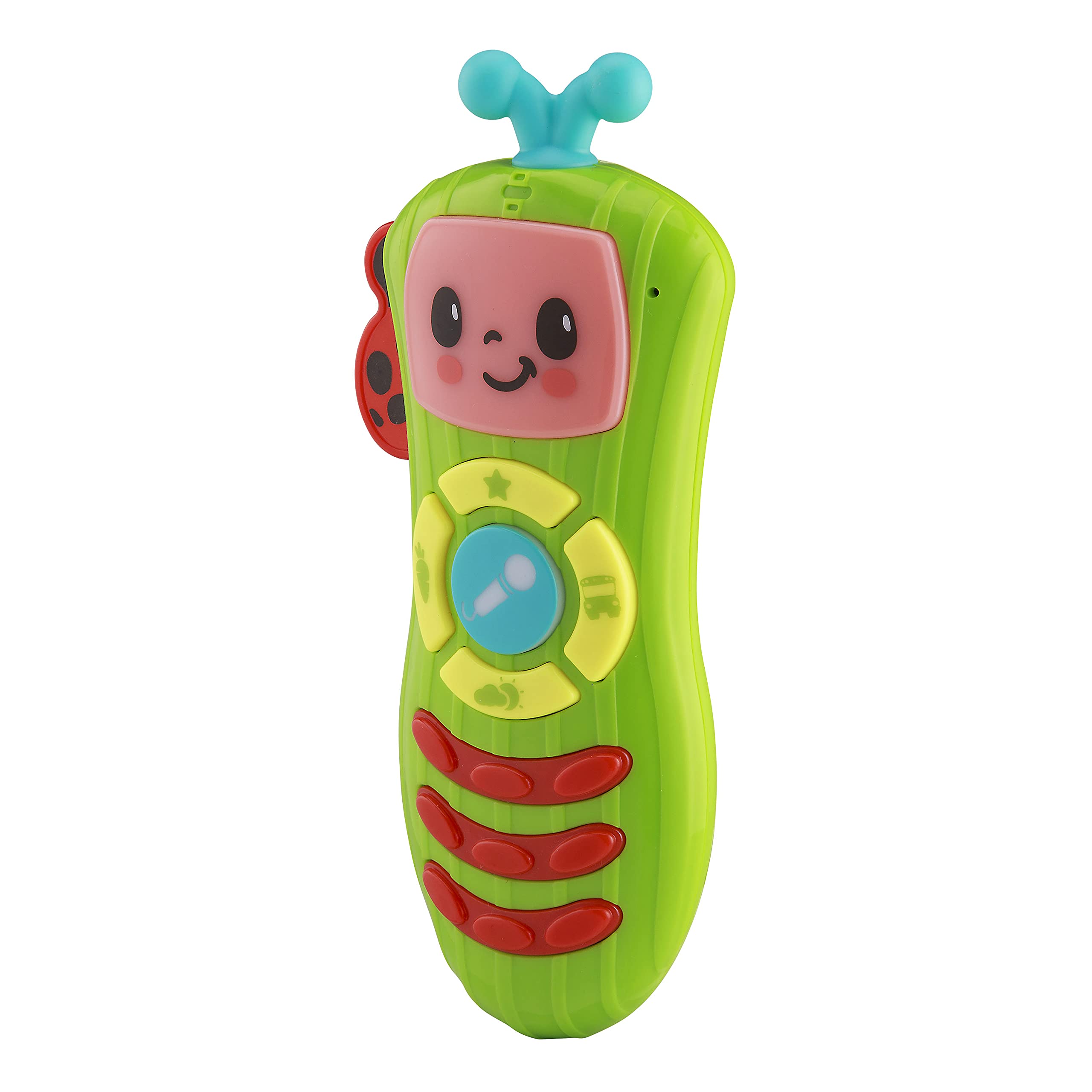 eKids Cocomelon Toy Remote Control - Musical Learning Toy with Nursery Rhymes for Toddlers & Kids | Interactive Educational Gift for Birthday & Christmas | Perfect for Home Play & Preschool Learning