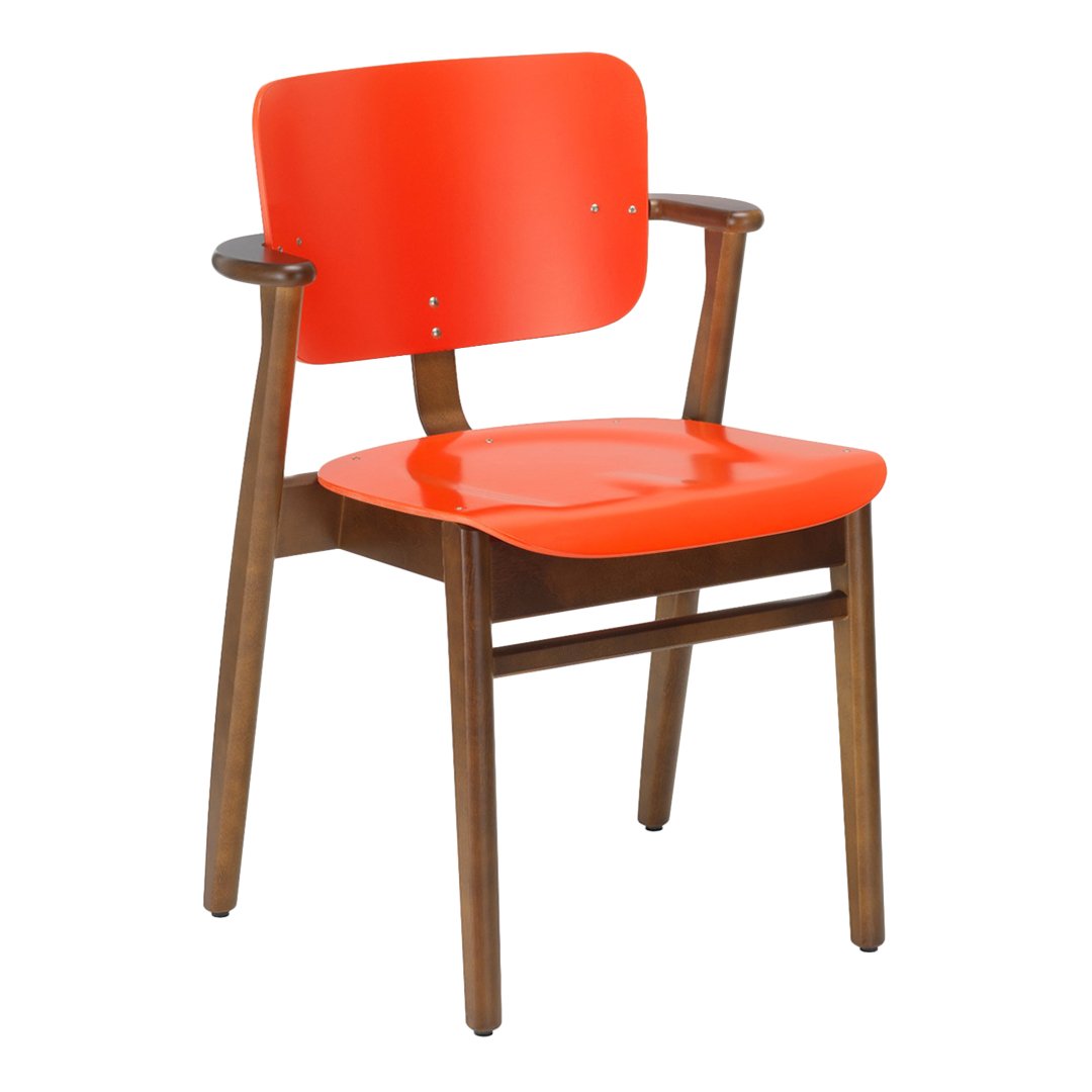 Artek Domus Chair - Mid-Century Modern Wooden Dining Chair for Home & Office - Perfect for Dining Rooms, Kitchens, and Workspaces