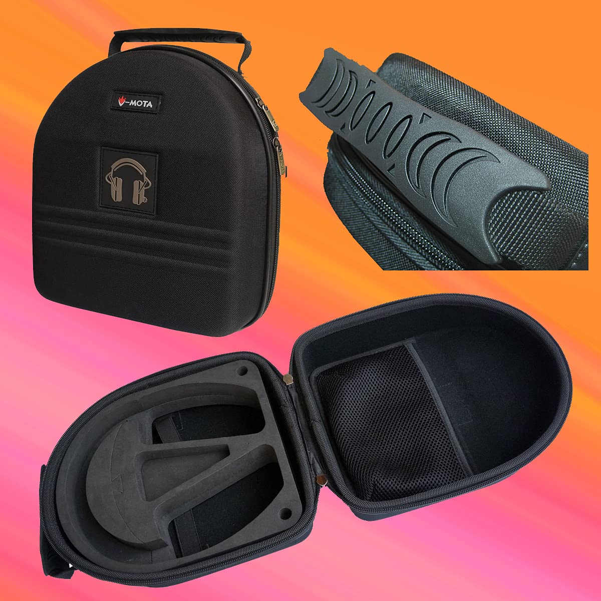 Plantronics Rig 300HX 300HS 400HX 400HC 400HS Gaming Headphone Case - Durable Travel Storage Box for Stereo Headphones - Perfect for Gaming, Travel & Headset Protection