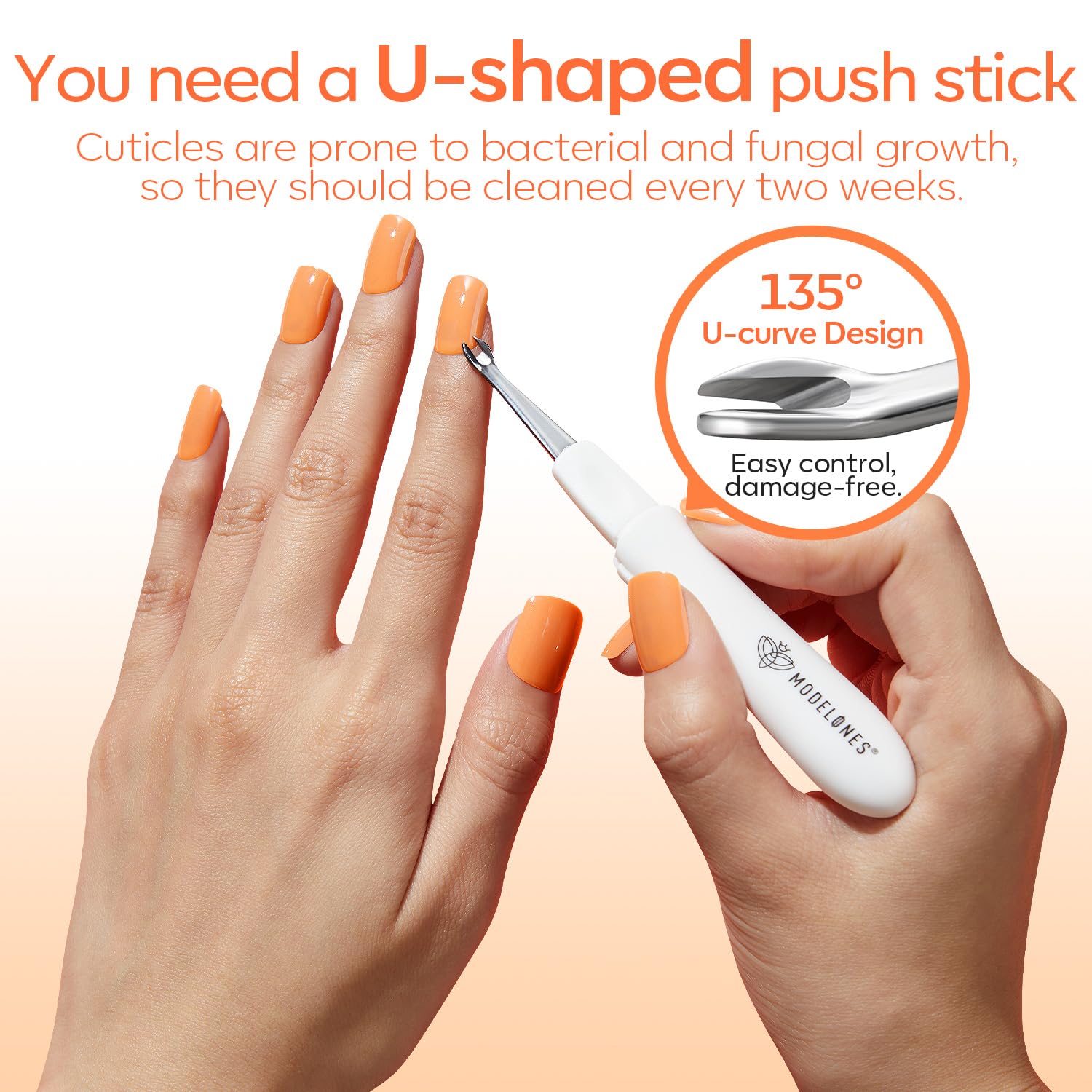 Modelones Mini Foot File Callus Remover - 2-in-1 Pedicure Tool with Double-Sided Foot Rasp & Dead Skin Fork - Safe & Lightweight Foot Sander for Smooth Feet - Perfect for Daily Hand & Foot Care at Home, Salon or Travel