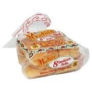 Martin's Potato Rolls 8 Sandwich Rolls (2 Pack) - Soft & Fresh Potato Buns for Burgers, Hot Dogs, and BBQ Parties - Perfect for Picnics, Cookouts, and Family Gatherings
