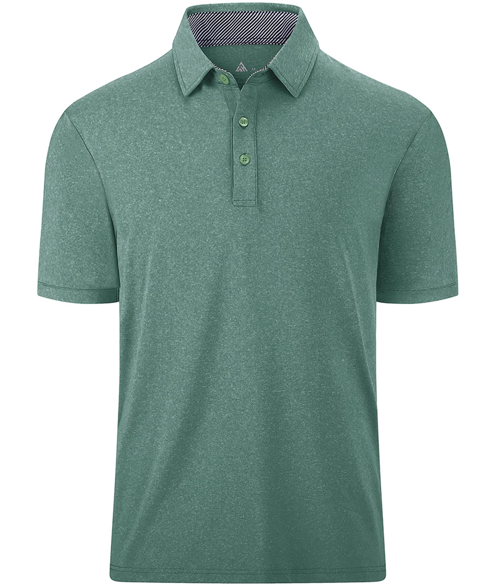 V VALANCH Men's Golf Polo Shirt - Performance Moisture Wicking Short Sleeve Shirt for Summer - Perfect for Golf, Tennis & Casual Wear
