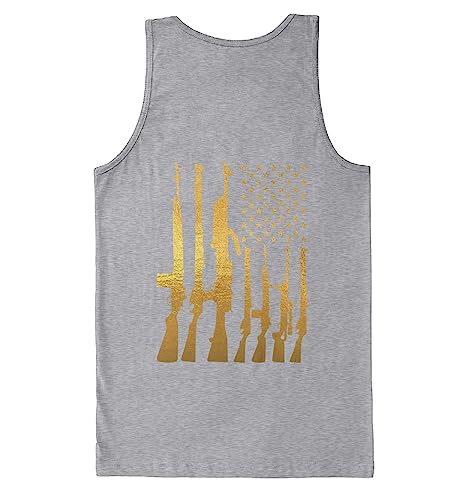 Light Gray - Back Print - Gold Foil