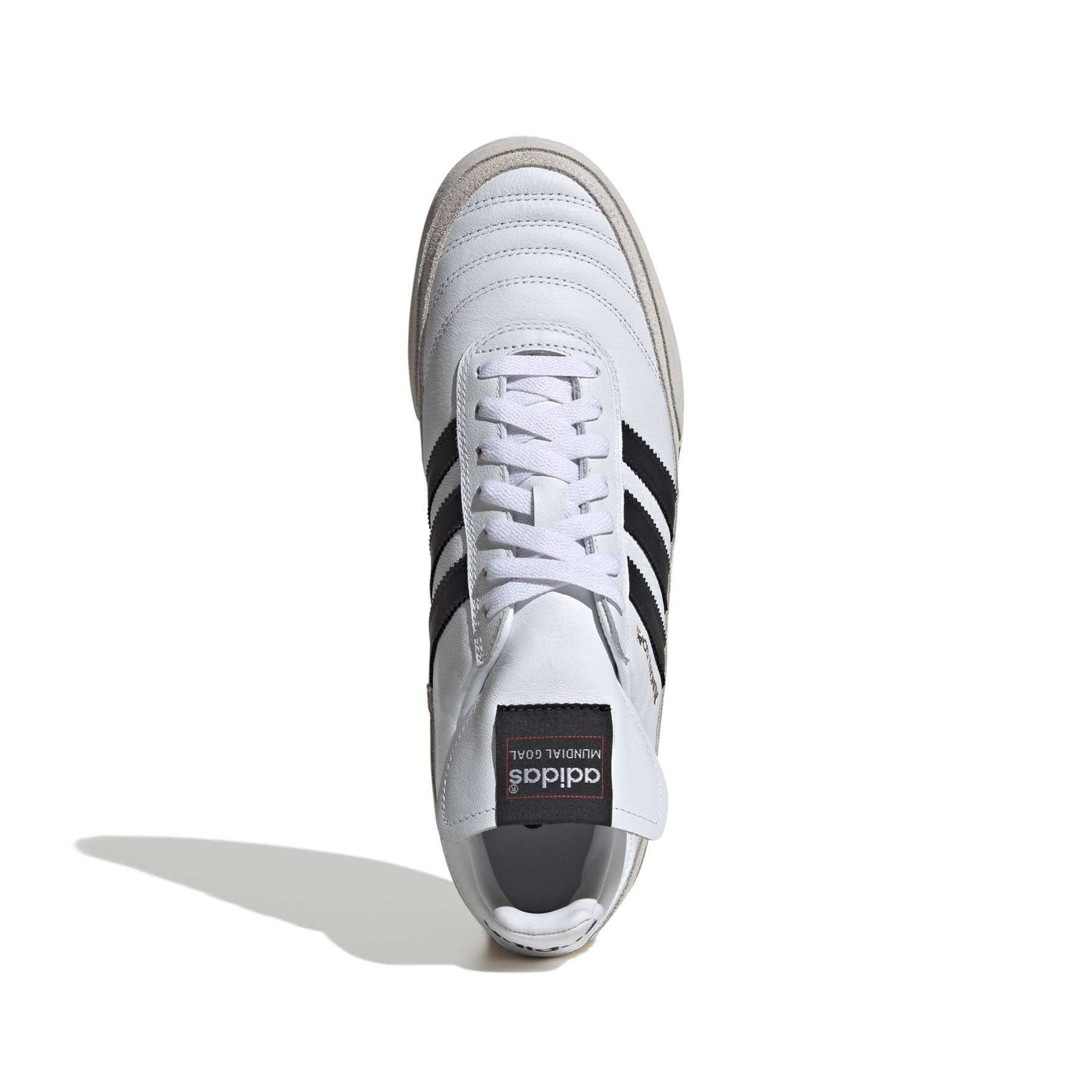 adidas Mundial Goal Indoor Court Soccer Shoes - Lightweight & Durable for Indoor Football, Futsal & Training - Perfect for Gym, Turf & Hard Court Play