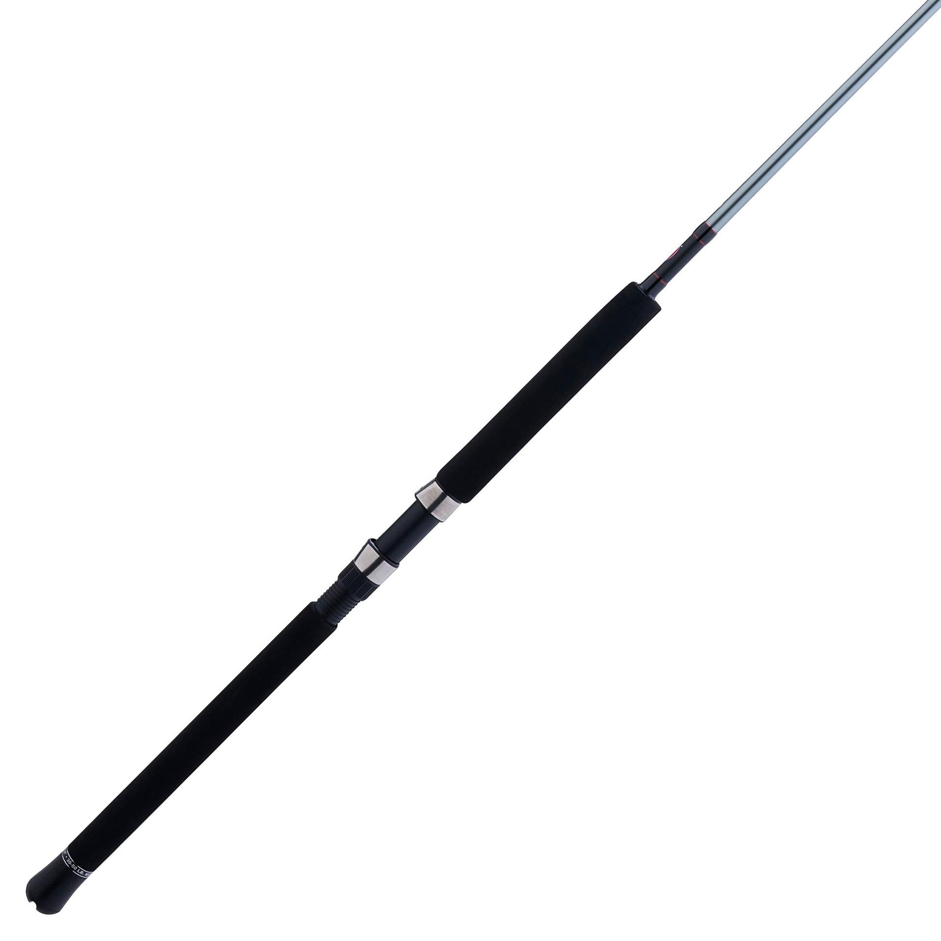 Prevail III Conventional Boat Fishing Rod - Saltwater & Freshwater Trolling Rod for Offshore & Inshore Fishing - Heavy Duty Boat Fishing Rod for Tuna, Marlin, and Big Game Fish