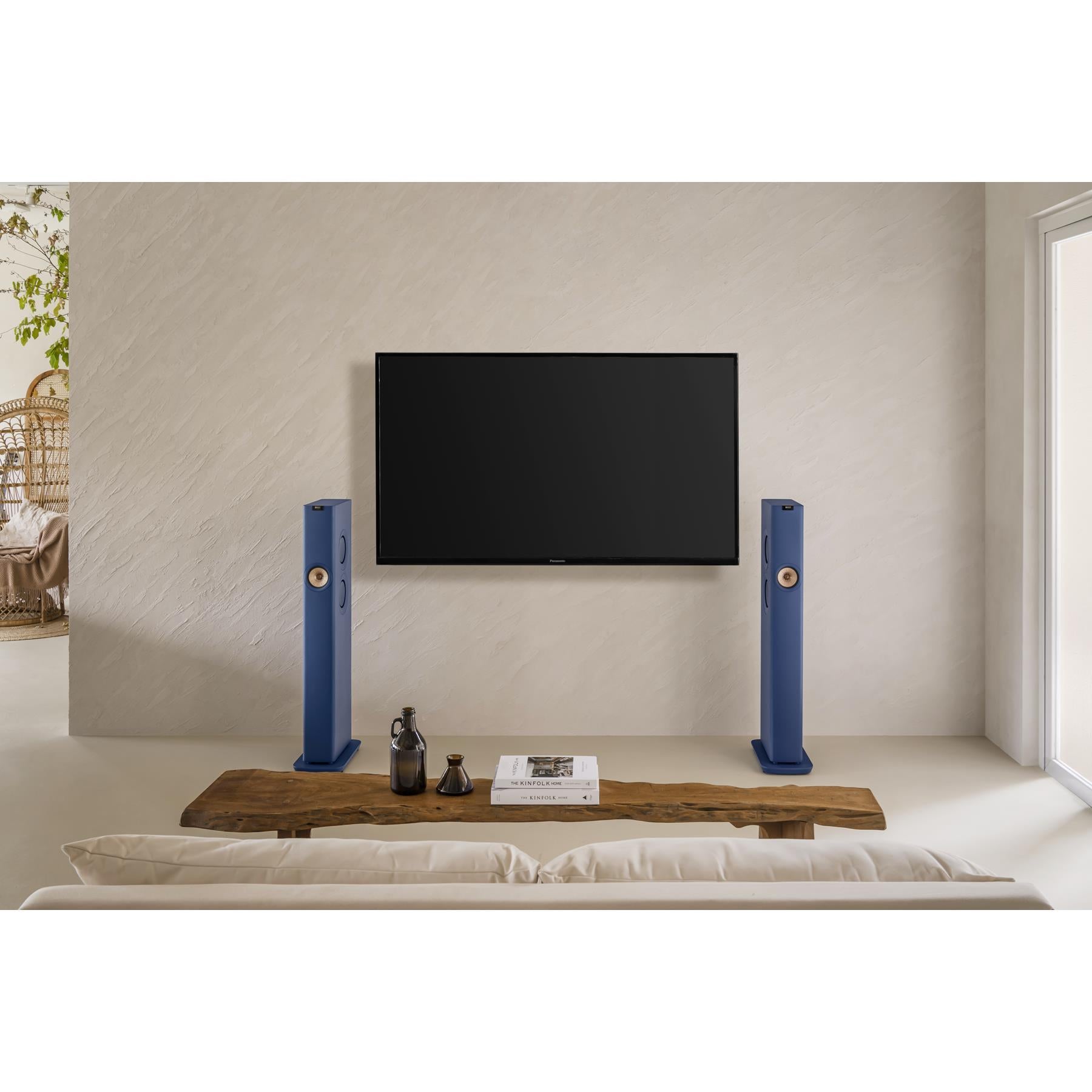 KEF LS60 Wireless HiFi Speakers (Pair) - Premium Sound Quality for Home Theater & Music Listening | Open Box Special