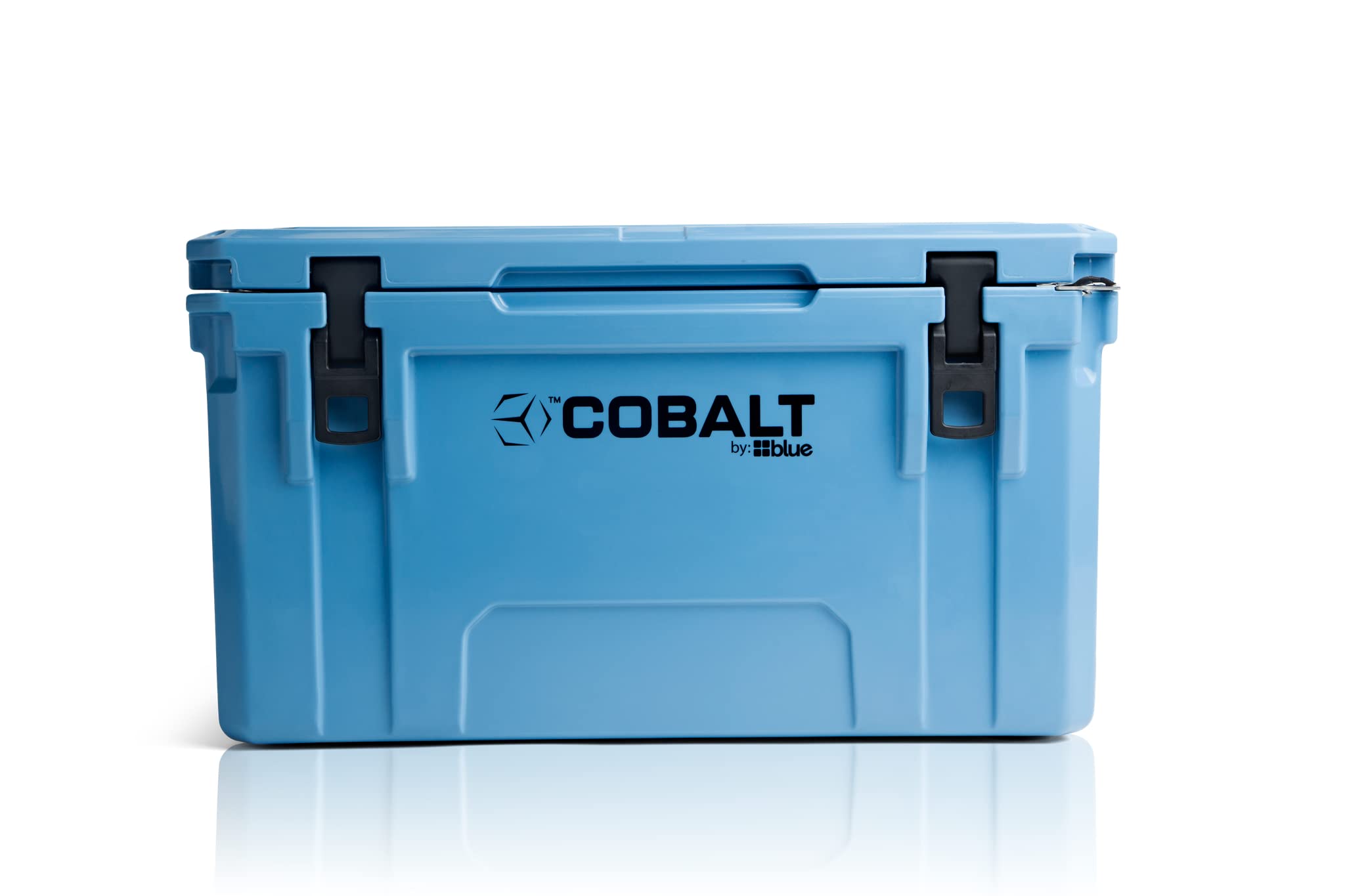 Premium Cobalt 55 Quart Roto-Molded Super Ice Cooler - Heavy Duty Large Ice Chest Keeps Ice for 3+ Days | Perfect for Camping, Beach Trips, Tailgating & Outdoor Adventures