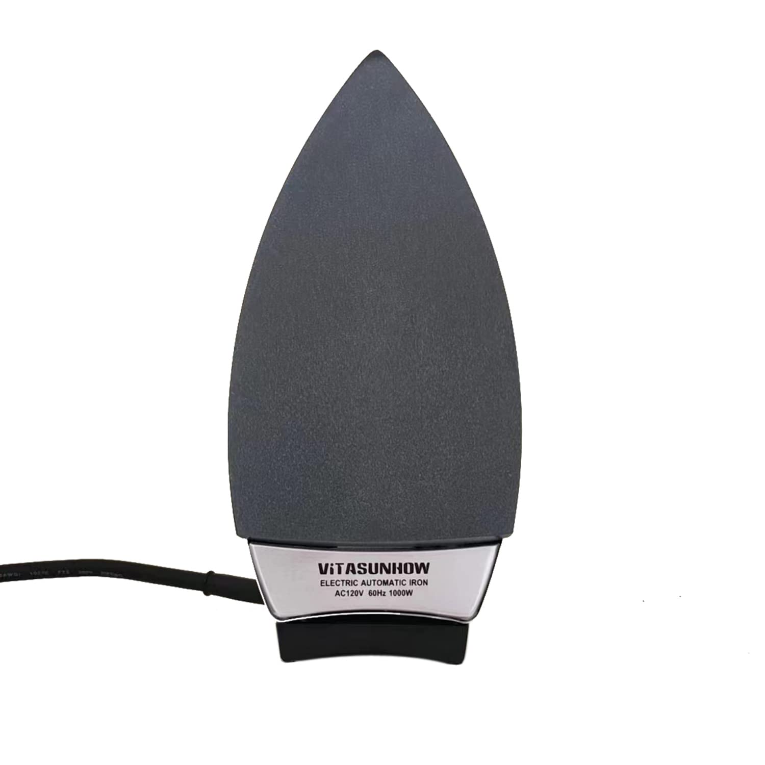 Heavy Duty Professional Dry Iron - No Steam, No Holes, 9 Ft Power Cord, Non-Stick Soleplate with Overheat Protection | Perfect for Home Clothes Ironing, Tailoring Shops & Industrial Use
