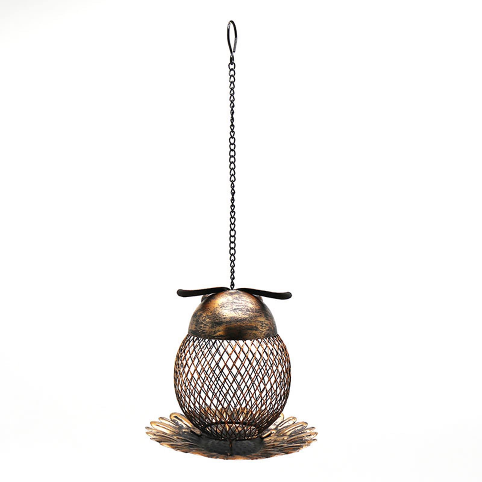 Durable Squirrel-Proof Metal Bird Feeder for Outdoor Garden & Yard - Hanging Bird Feeding Station for Wild Birds - Perfect for Backyard Bird Watching & Nature Lovers