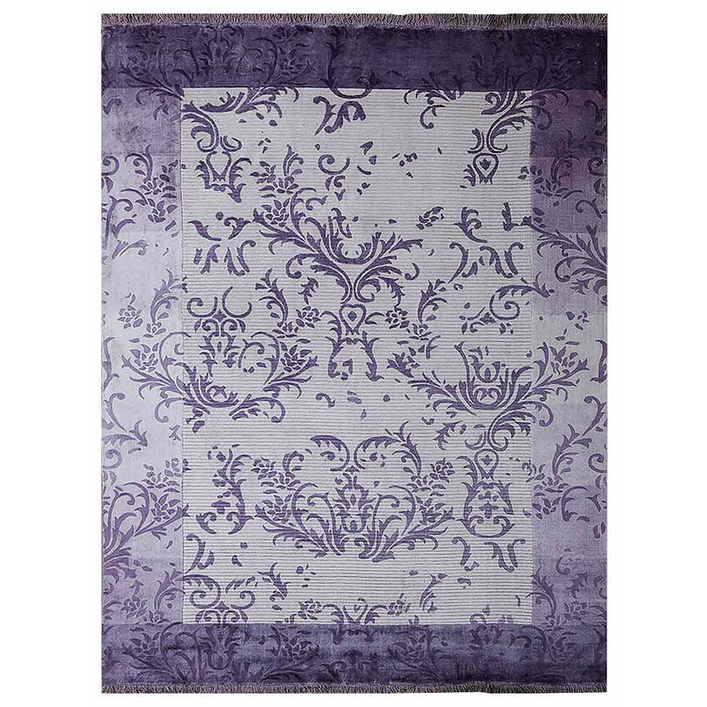 Handwoven Anemone Design Area Rug - Soft & Durable for Living Room, Bedroom, or Nursery Decor