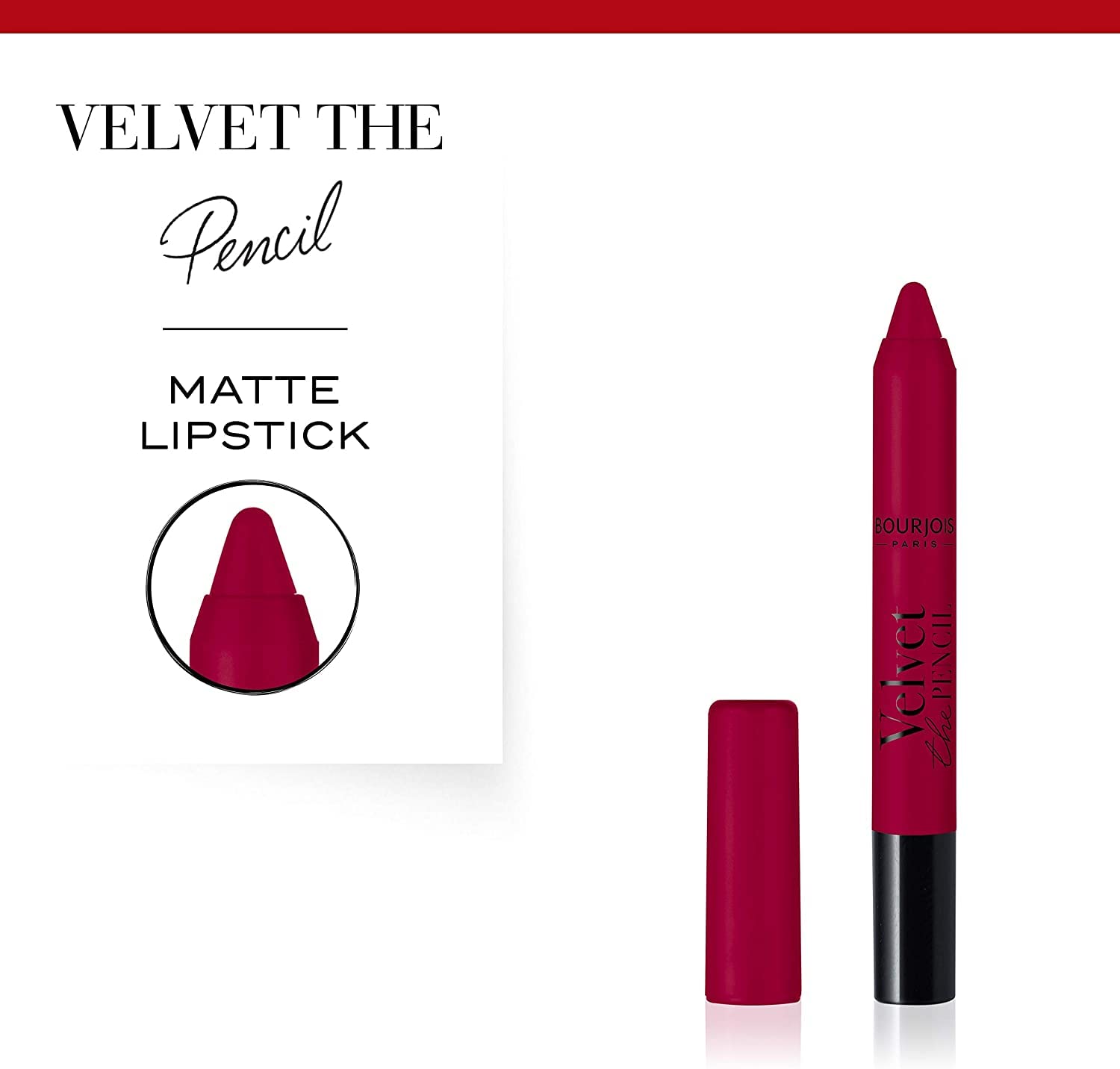 Bourjois Velvet Lipstick 16 Rouge Di'vin - Matte Finish for Day & Night Wear