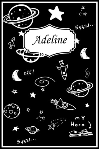 Adeline Funny Notebook - 6x9 Inches, 100 Lined & Blank Pages, Cute Gift for Olivia Girl - Perfect for School, Journaling, and Note-Taking