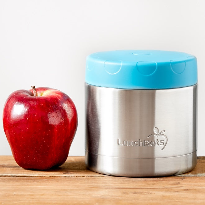 LunchBots 16 oz Wide Insulated Food Container - Perfect for School Lunches, Office Meals & Outdoor Picnics