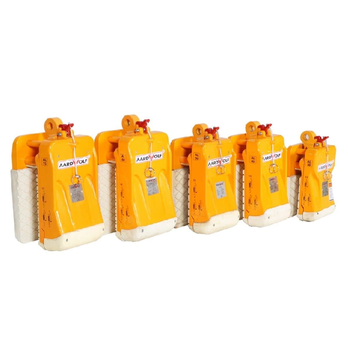 Aardwolf Slab Lifter 60 with Rollers - Heavy Duty Stone Slab Handling Equipment for Construction and Landscaping Projects