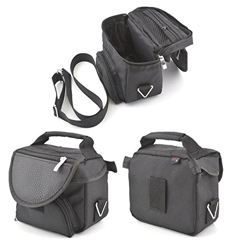 Premium Black Travel Carry Case for Nintendo DS & Game Boy Advance (GBA) - Durable Protective Pouch with Adjustable Strap & Accessory Storage | Perfect for Gaming On-The-Go, Travel Protection & Console Organization
