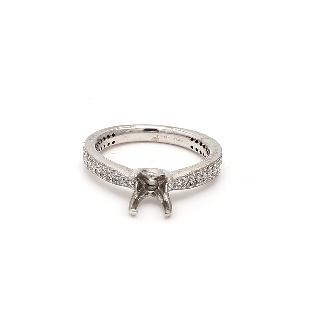 0.23 Carat Round Brilliant G SI1 Diamond Engagement Ring in 18K White Gold - Perfect for Proposals, Anniversaries & Bridal Jewelry