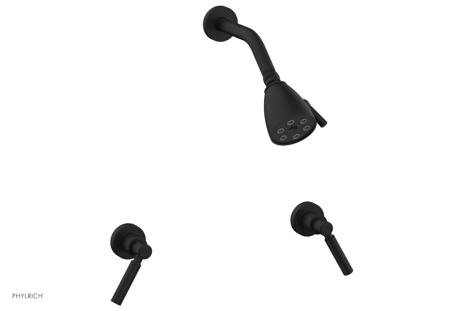 Premium Two Handle Shower Faucet Set with Lever Handles - D3130 Model - Perfect for Bathroom Renovation & Modern Home Upgrade
