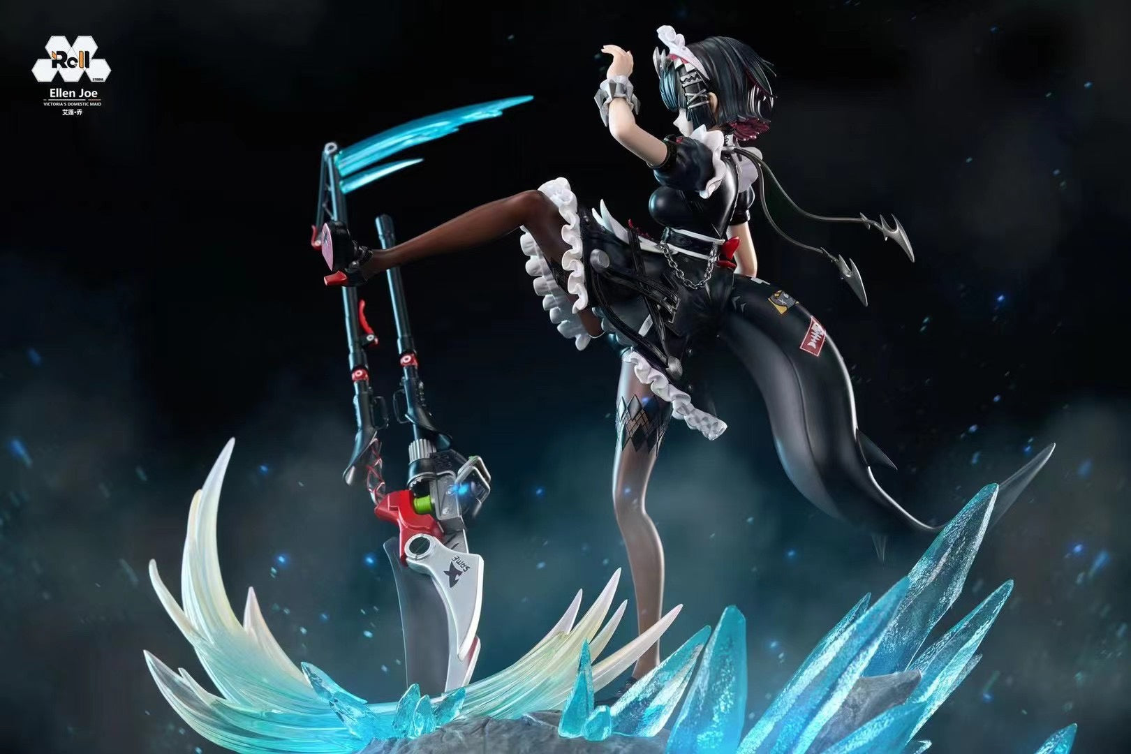 Roll Studio Zenless Zone Zero Ellen Joe Action Figure - Collectible Anime Character Statue for Fans | Perfect for Display, Gaming Setups, and Anime Merchandise Collections