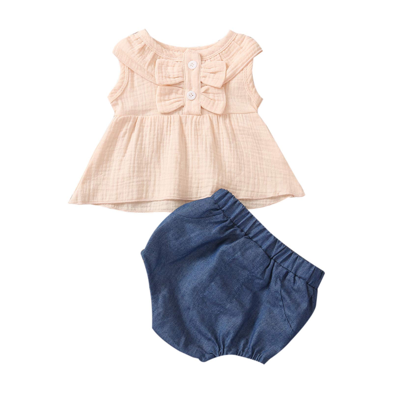 Princess Diaper Bag & Baby Girl Clothes Outfits - 2PC Cotton O-Neck Tops Set for Toddlers - Perfect for Casual Wear, Grandmother Gifts & Daily Outings