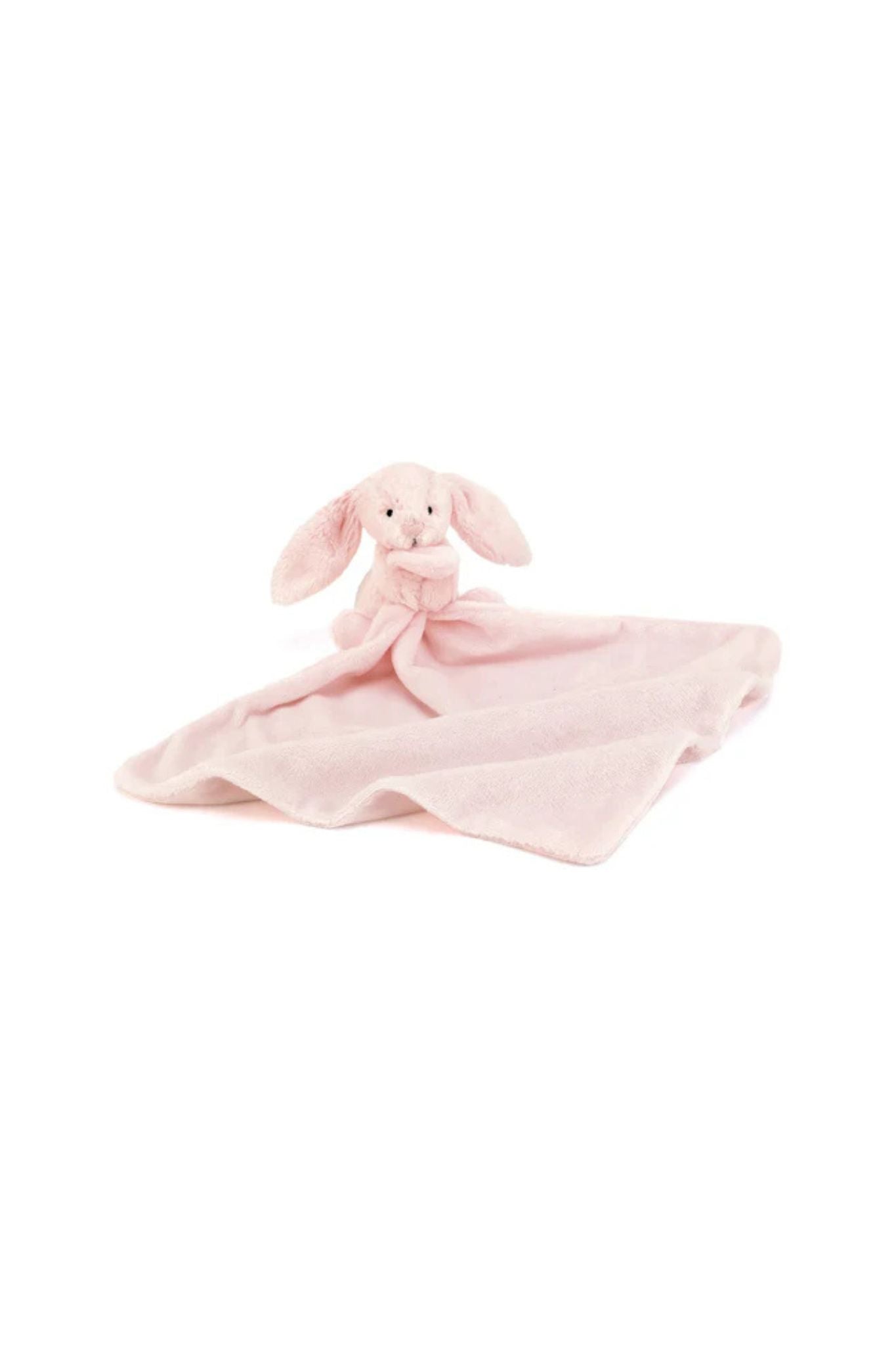 Jellycat Bashful Pink Bunny Soother - Ultra Soft Plush Stuffed Animal for Babies & Toddlers - Perfect for Nursery Decor, Baby Shower Gifts, and Comforting Sleep Aid