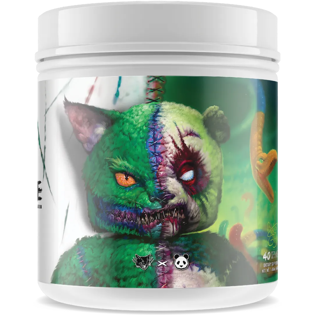 SAVAGE Black Magic & Panda Collaboration Sour Gummy Candy - Sweet & Tangy Treat for Parties, Movie Nights & Snack Time