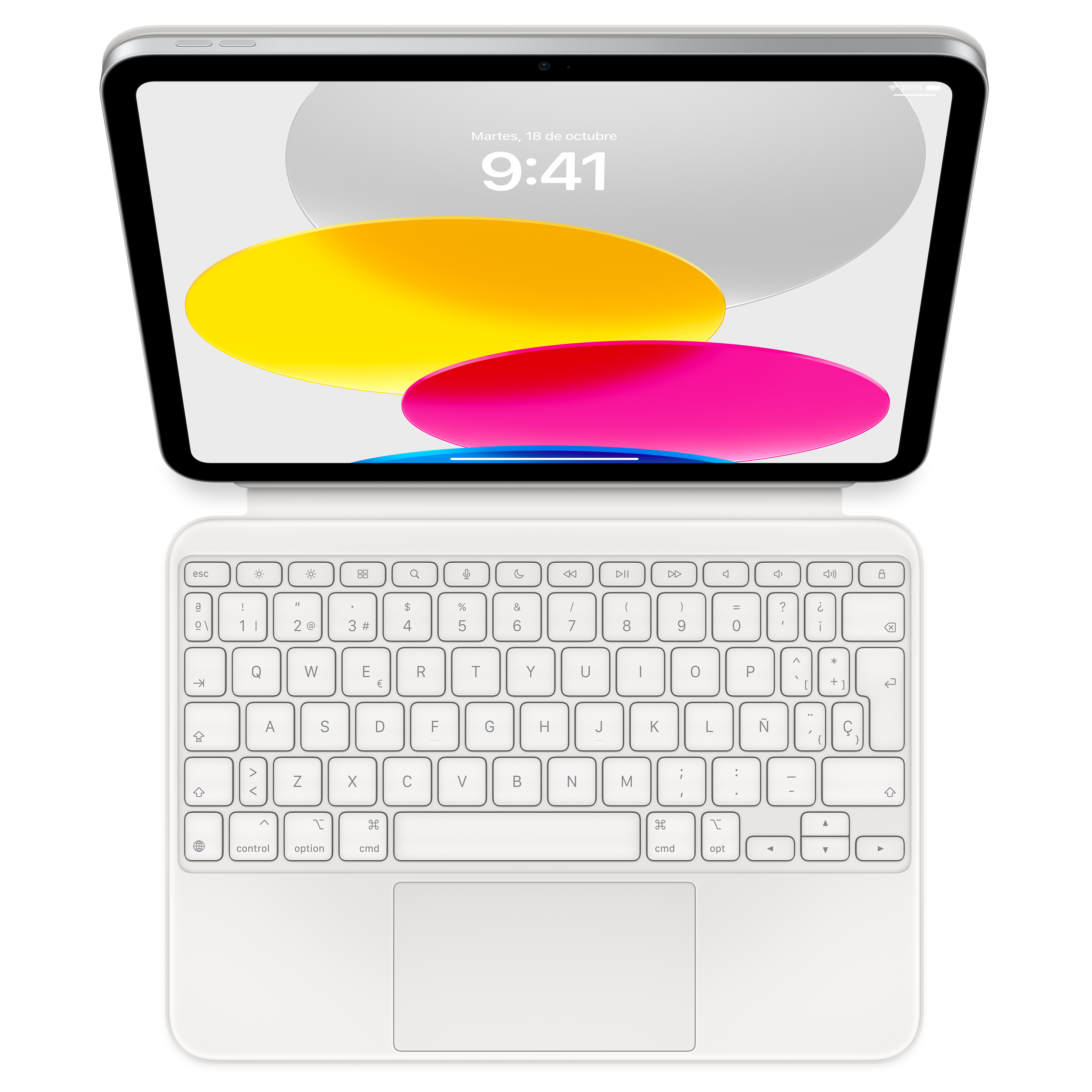 Magic Keyboard Folio for iPad 10th Generation - Ultra-Slim Wireless Keyboard with Trackpad | Perfect for Work, Study, and Creative Projects