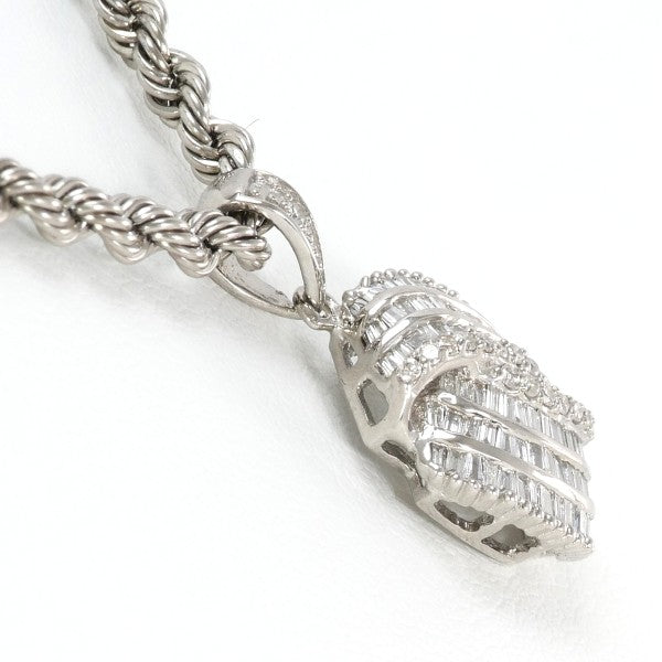 18K White Gold Diamond Necklace for Women - Elegant & Luxurious Jewelry Gift for Anniversary, Wedding, or Special Occasions