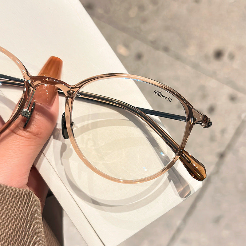 Premium Titanium Round Eyeglass Frames 9108 - Lightweight & Durable Metal Glasses for Men & Women - Perfect for Reading, Work & Fashion Accessories