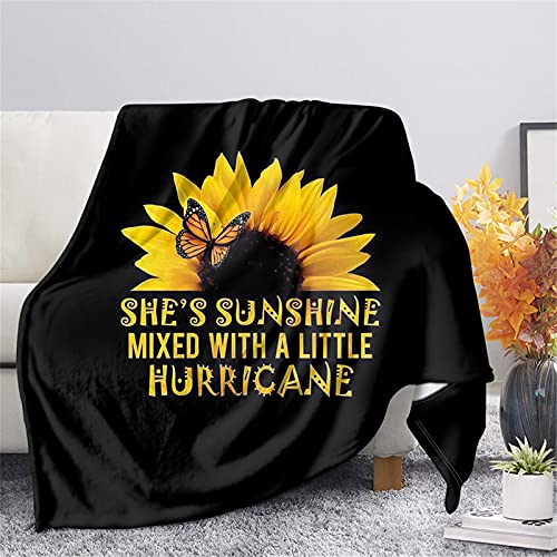 Sunflower With Quote