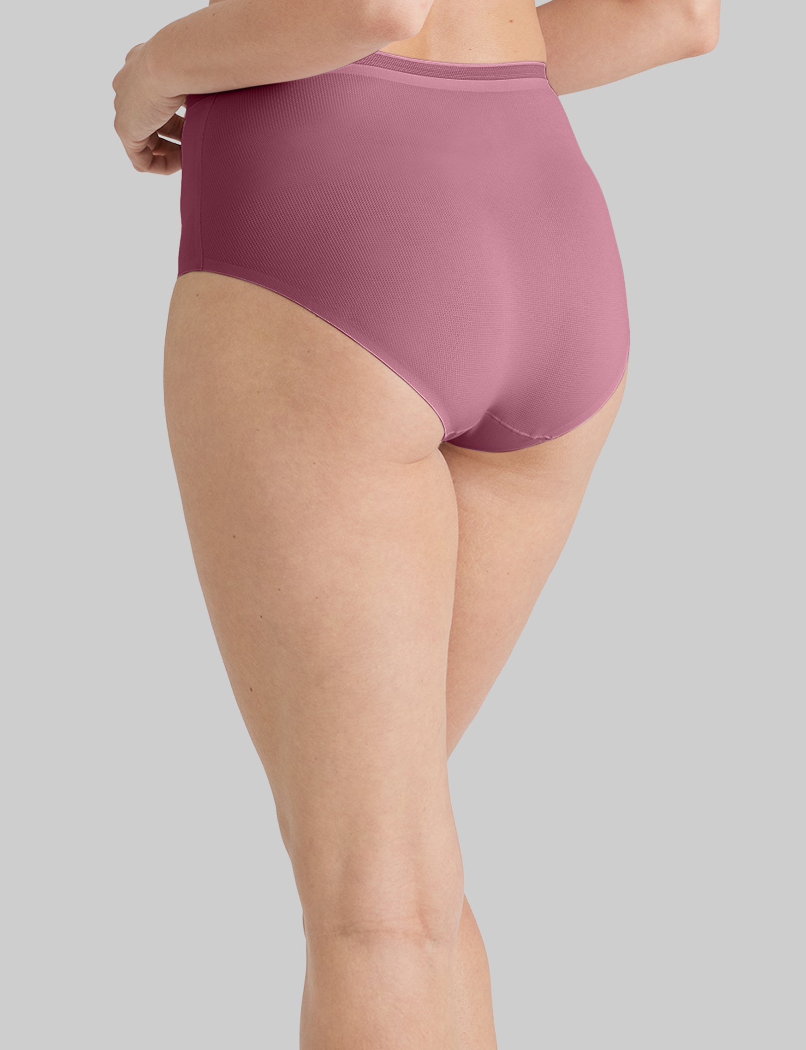 Women's High Rise Briefs - Soft Cotton Underwear for Comfort & Support - Perfect for Everyday Wear, Yoga & Lounge