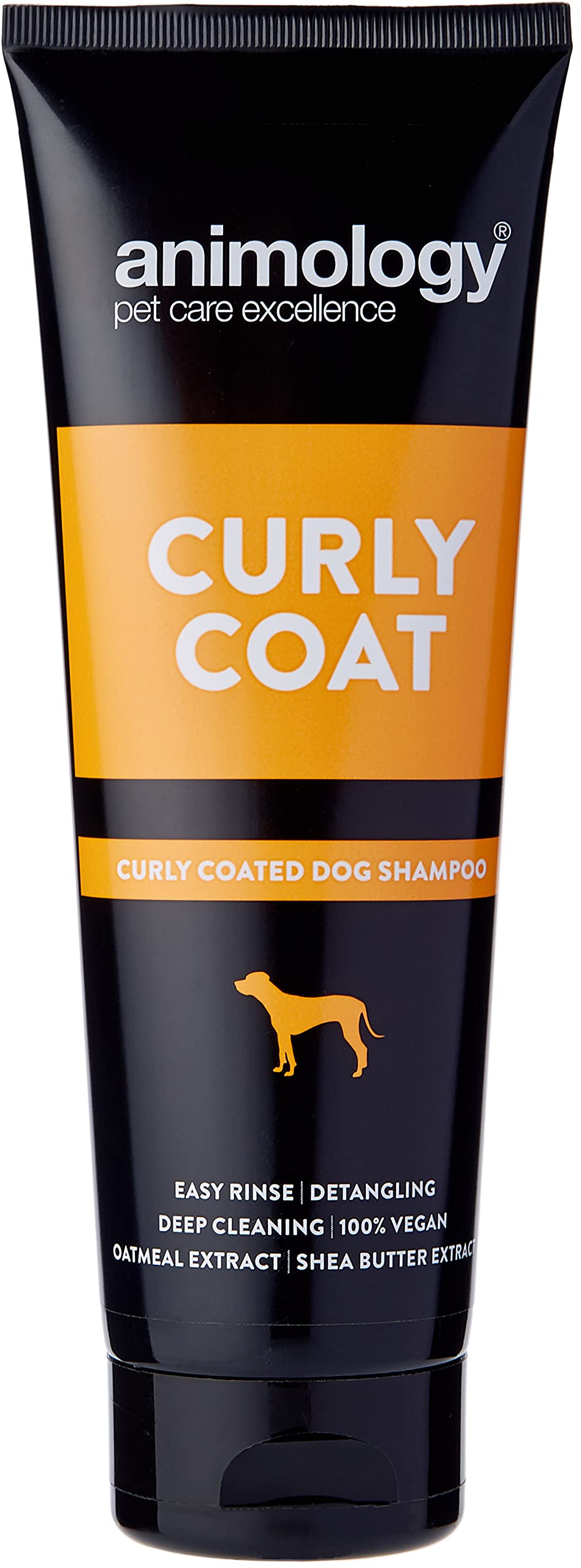 Animology Curly Coat Dog Shampoo for Poodles & Curly Haired Dogs - 250ml Moisturizing & Detangling Pet Shampoo (Pack of 1) - Perfect for Grooming, Bath Time & Show Preparation