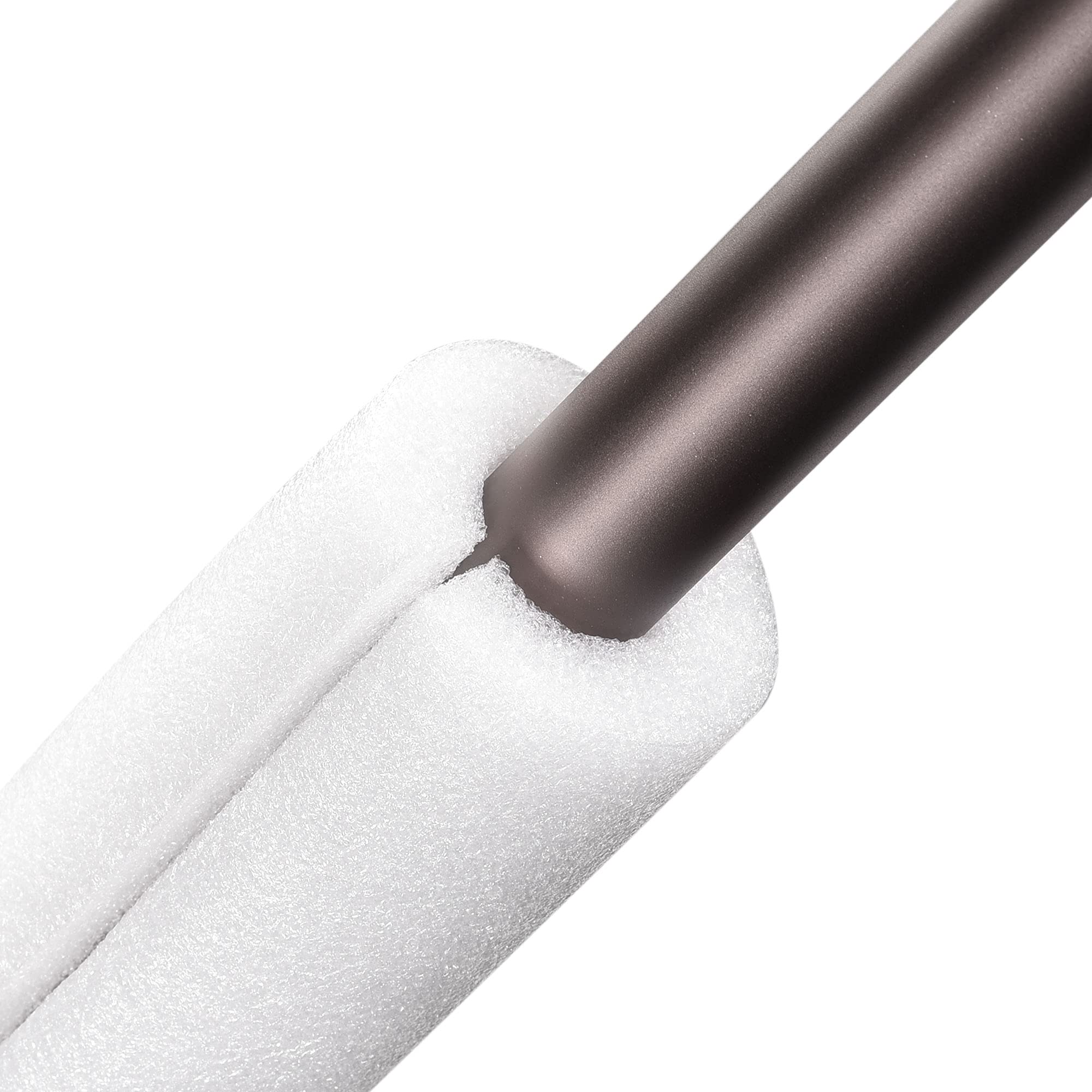 uxcell Foam Tube Pipe Insulation - 3.28 Ft Length, 0.98in ID, 1.97in OD - Freeze Protection Cover for Pipes - White Pipe Insulation Kit (1 Pack) - Perfect for Home Plumbing, HVAC Systems & Outdoor Pipe Protection