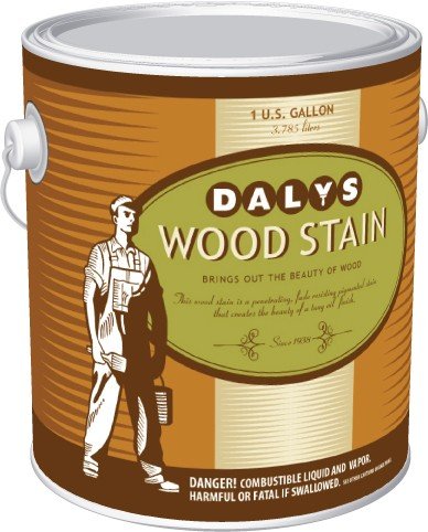 Daly's Wood Stain - 45 Cherry, 1/2 Pint (8 oz) - Premium Wood Finish for Furniture, Cabinets & DIY Projects