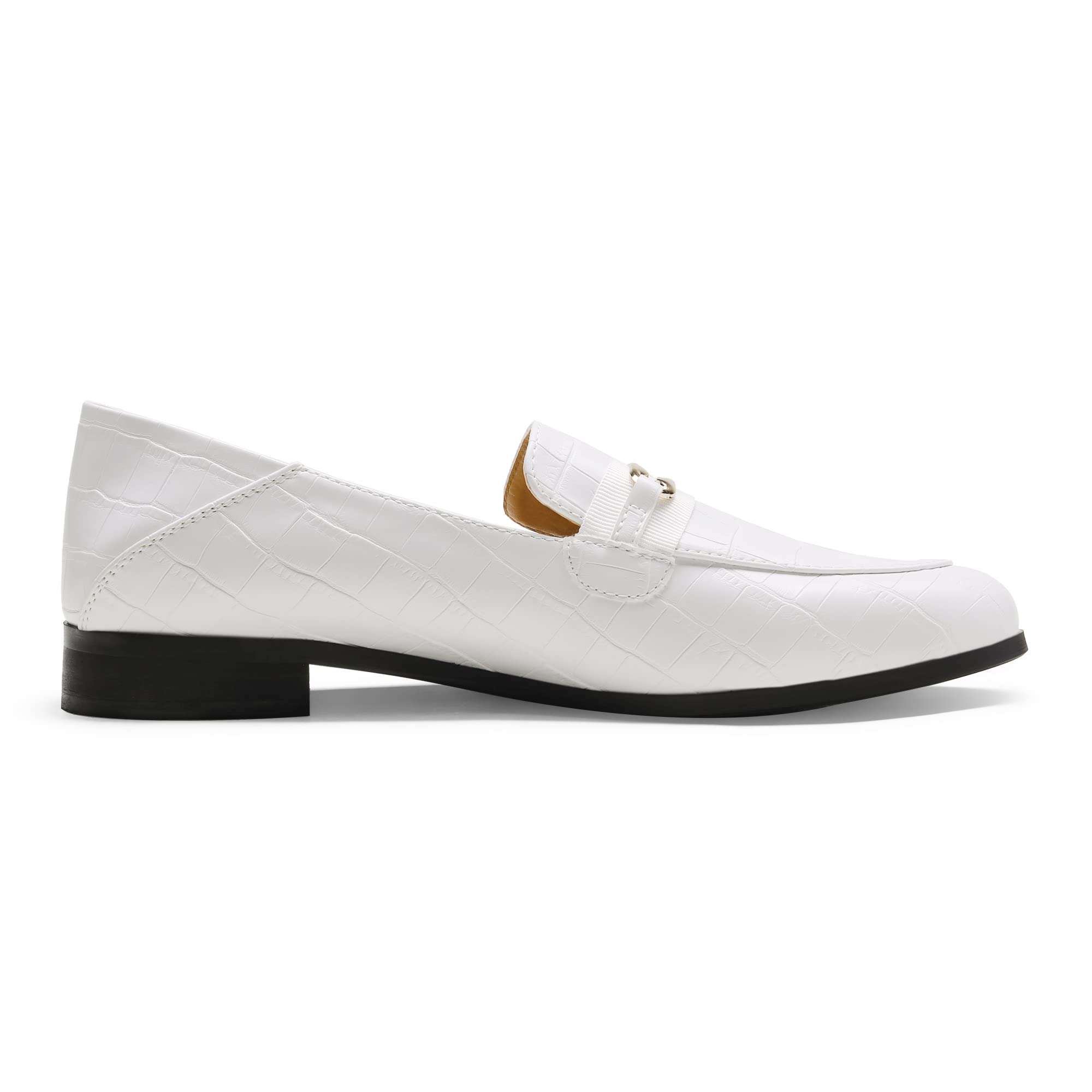 **DREAM PAIRS Women's Slip-On Loafers - Comfortable Round Toe Casual & Dressy Flats for Work, Office, and Everyday Wear**