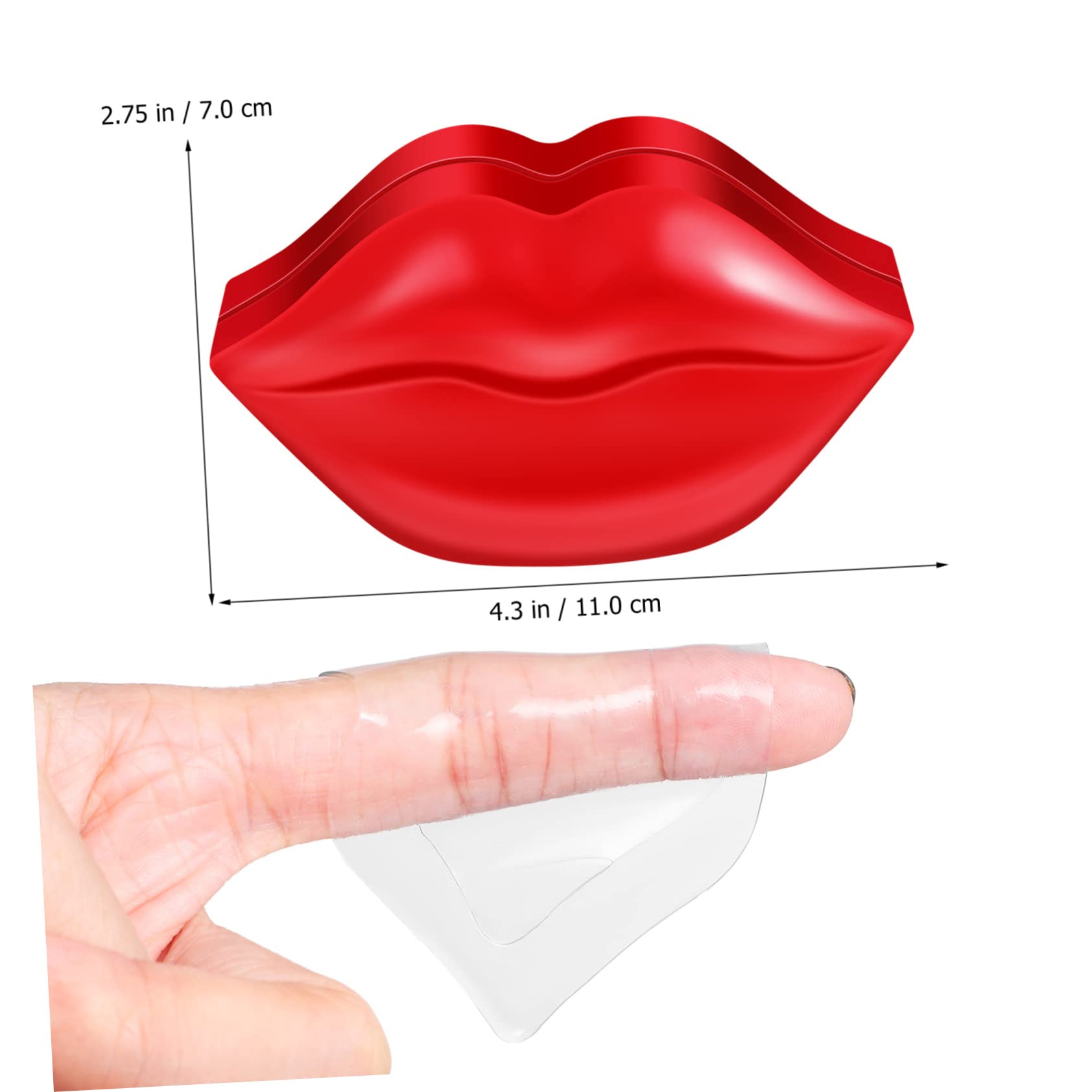 Best Moisturizing Lip Mask Set - 2 Pack Hydrating Lip Mask Sheets for Women | Overnight Lip Care Treatment for Dry, Chapped Lips - Perfect for Nighttime Use & Winter Lip Care