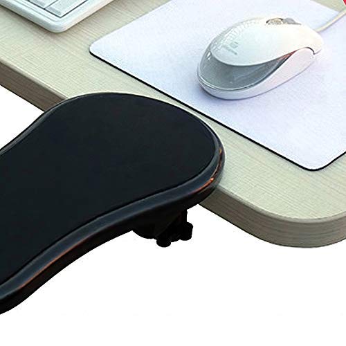 Ergonomic Adjustable Rotating Arm Stand Holder - PC Wrist Rest Extender & Mouse Pad Support for Home Office Desk - Perfect for Computer Work, Gaming, and Health Care Wrist Support