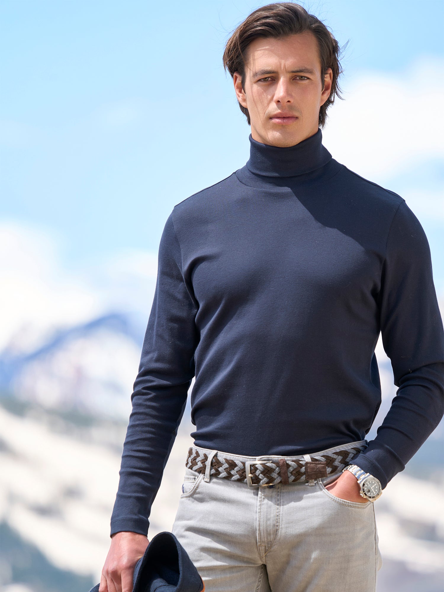 Eli Cotton Turtleneck Sweater for Women - Soft & Comfortable Crew Neck Pullover - Perfect for Fall, Winter & Layering Outfits