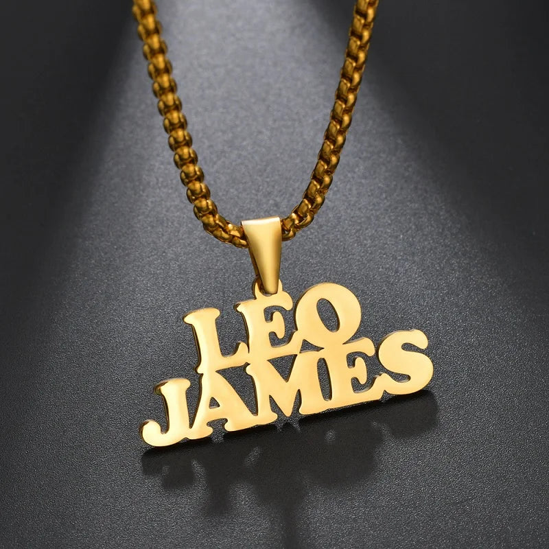 Personalized Crown Pendant Necklace for Women - Custom Name Initial Jewelry Gift for Birthday, Anniversary & Special Occasions | Perfect for Prom, Wedding & Everyday Elegance