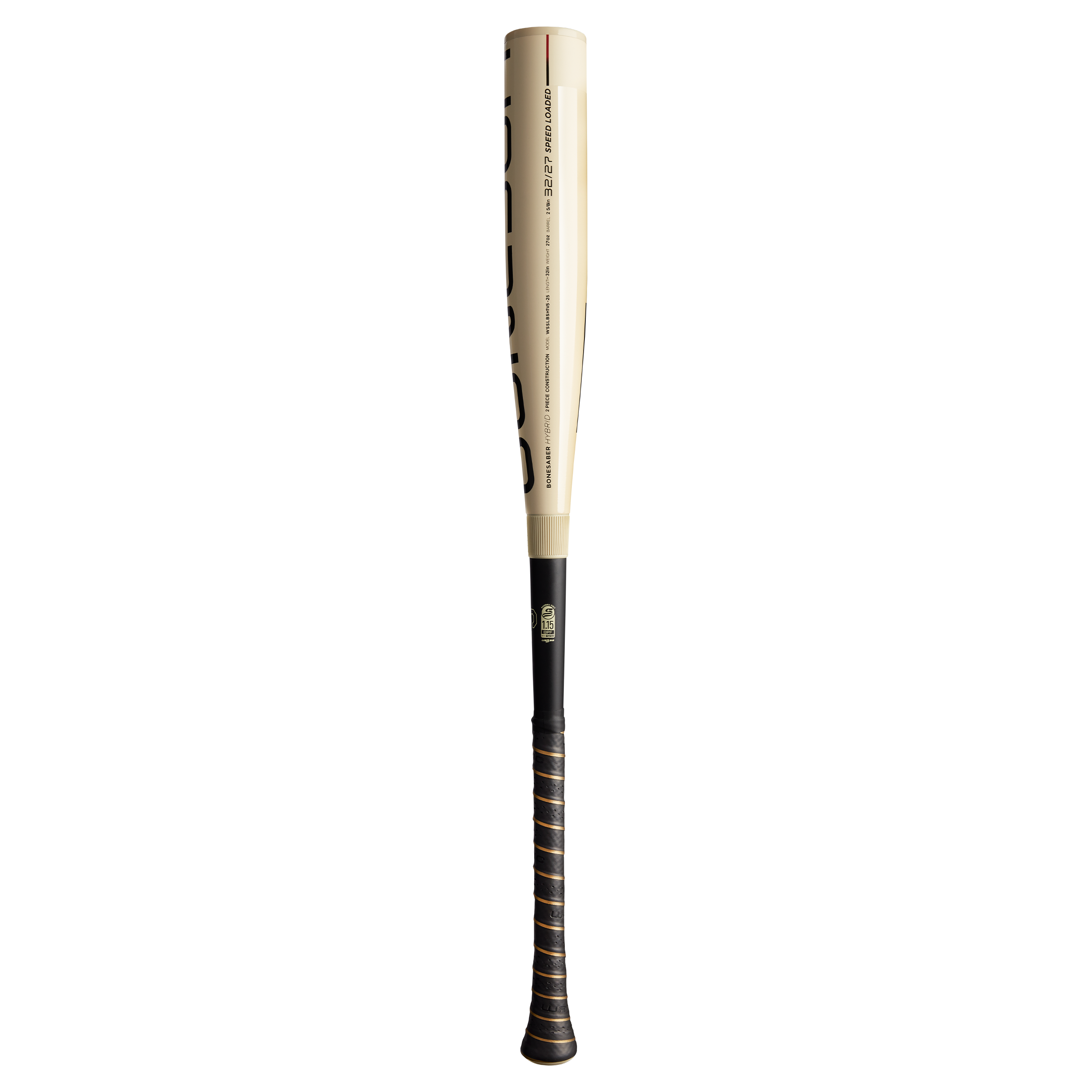 Warstic 2025 Bonesaber Hybrid USSSA Baseball Bat - Lightweight & Durable for Youth & Adult Players - Perfect for Training, Games & Tournaments