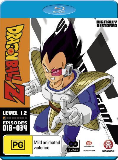 Dragon Ball Z Level 1.2 Blu-ray Complete Set | Anime Series Collection | Perfect for Home Entertainment & Anime Fans