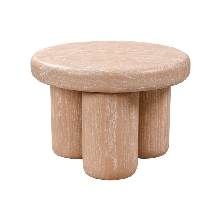 Okin Accent Table - 26 x 18 Inches Light Oak Finish - Perfect for Living Room, Bedroom, or Entryway Decor